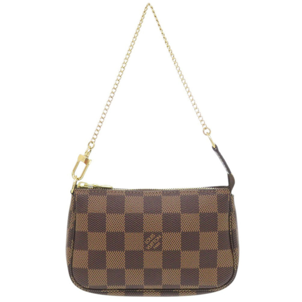 Louis Vuitton Mini Pochette Accessoires Damier N58009 Handbag Pouch LV 1531 L...